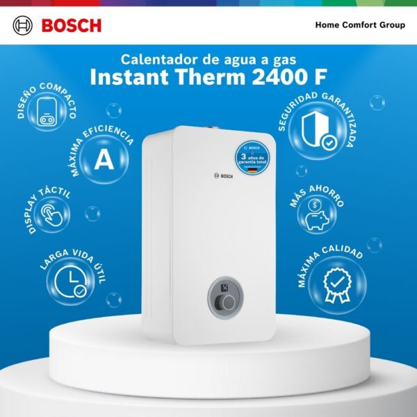 Calentador Therm 2400 F 8 GLP - 7736.505.317-000 - Imagen 5