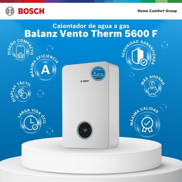 Calentador Therm 5600 F 15 GLP - 7736.505.616-000 - Imagen 5
