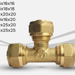 TEE PE Al PE para Redes de Gas Natural o Propano