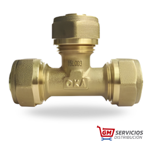 TEE PE Al PE para Redes de Gas Natural o Propano