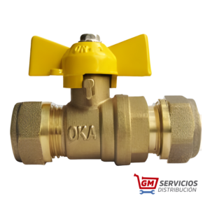 Válvulas PE Al PE Gas Mariposa para Redes de Gas Natural o Propano