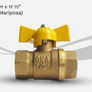 Válvula HXH Gas - Válvulas para Gas Mariposa para Sistemas PE Al PE