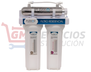 Código: PKF-3UV Serie: Sistema de filtración básica (POU)