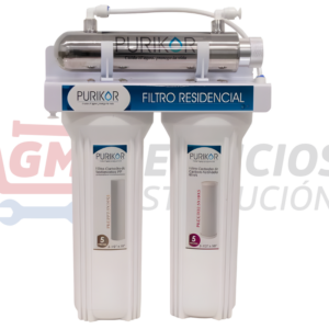 Código: PKF-3UV Serie: Sistema de filtración básica (POU)