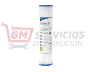 Código: PKCPL2.5X10X1 Serie: Filtros cartucho plegable para sedimentos