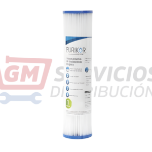 Código: PKCPL2.5X10X1 Serie: Filtros cartucho plegable para sedimentos