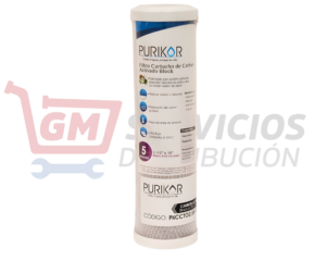 Código: PKCCTO2.5X10X5 Serie: Filtros cartucho de carbón activado