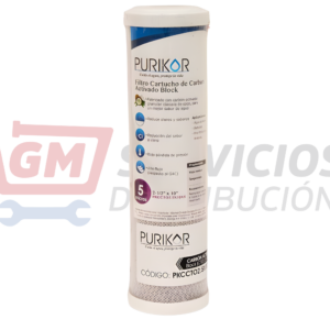 Código: PKCCTO2.5X10X5 Serie: Filtros cartucho de carbón activado
