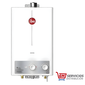 Calentador de Agua Tiro Forzado Gas Propano 6 Litros Mecánico