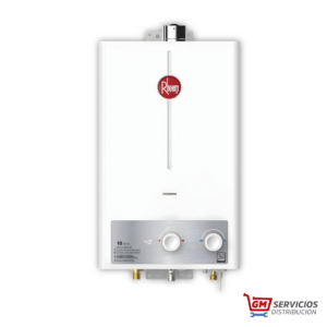 Calentador de Agua Tiro Forzado Gas Natural 12 Litros Mecánico