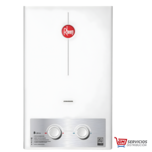 Calentador de Agua Tiro Natural Gas Propano 10 Litros Mecánico