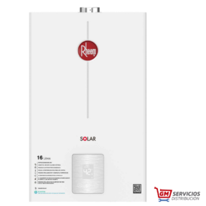 Calentador de Agua Tiro Forzado Gas Propano 14 Litros Digital