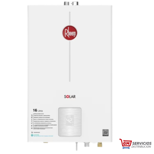 Calentador de Agua Tiro Forzado Gas Propano 16 Litros Digital